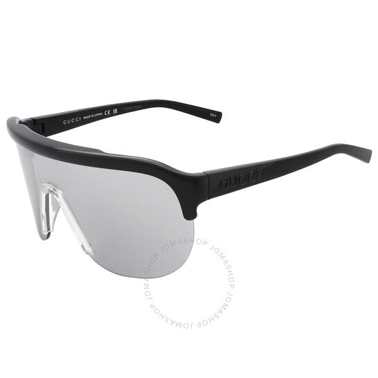 نظارات شمسية رجالية من غوتشي، درع فضي