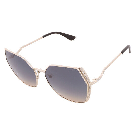 Blue Gradient Butterfly Ladies Sunglasses