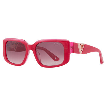 Bordeaux Gradient Rectangular Ladies Sunglasses
