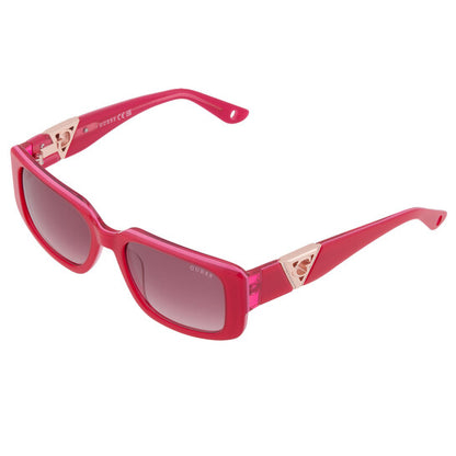 Bordeaux Gradient Rectangular Ladies Sunglasses