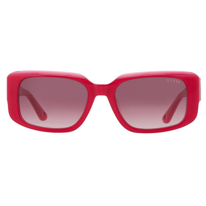 Bordeaux Gradient Rectangular Ladies Sunglasses