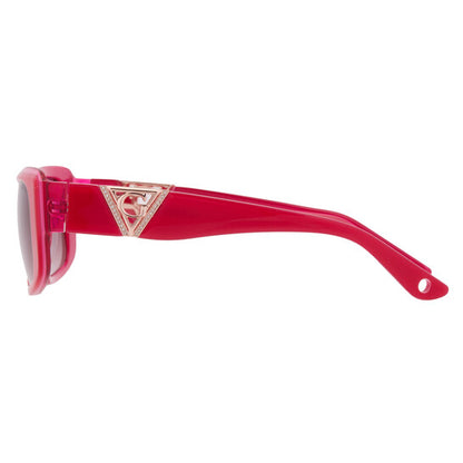 Bordeaux Gradient Rectangular Ladies Sunglasses
