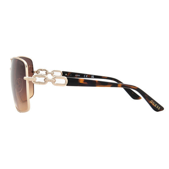 Brown Gradient Navigator Ladies Sunglasses