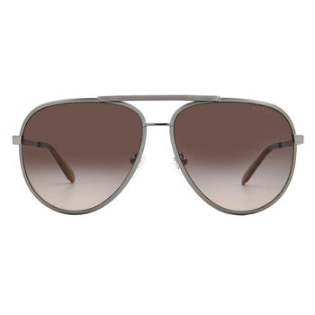 Brown Gradient Pilot Men's Sunglasses