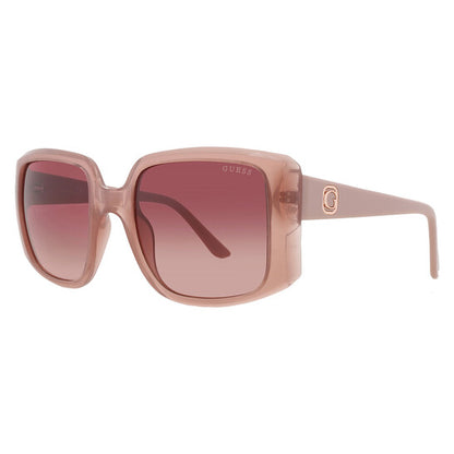 Brown Gradient Square Ladies Sunglasses