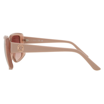 Brown Gradient Square Ladies Sunglasses
