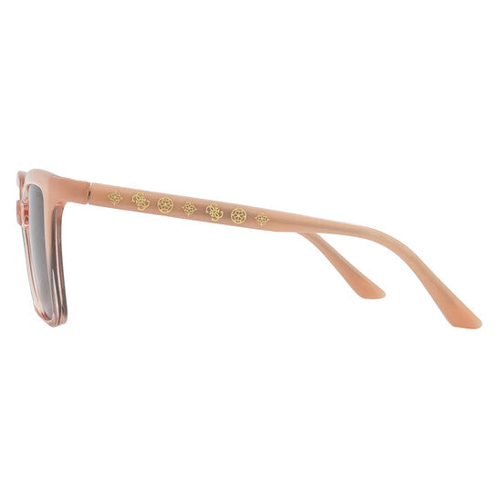 Brown Gradient Square Ladies Sunglasses