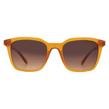 Brown Gradient Square Men's Sunglasses