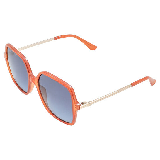Bue Gradient Square Ladies Sunglasses
