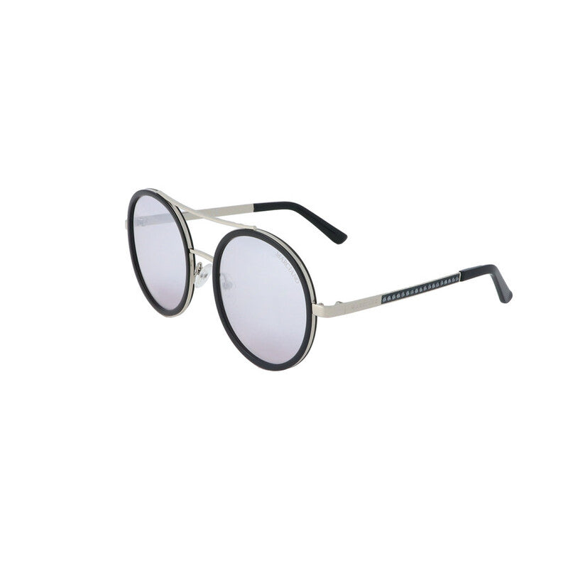 Ladies Black Round Sunglasses