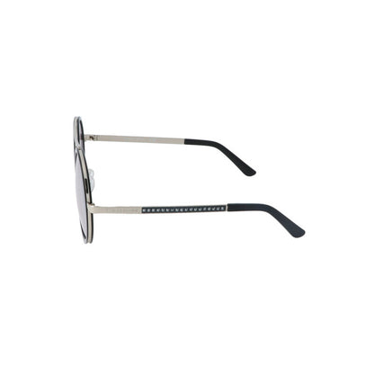 Ladies Black Round Sunglasses