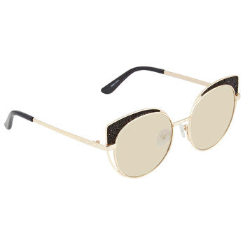 Smoke Mirror Cat Eye Ladies Sunglasses
