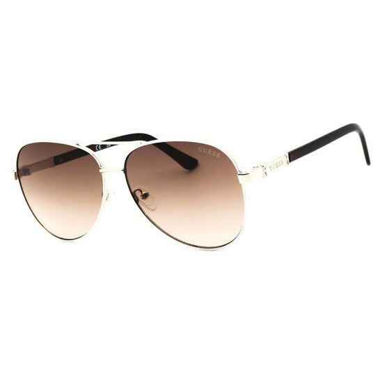 Dark Brown Gradient Pilot Ladies Sunglasses