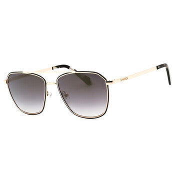 Gradient Smoke Mirror Pilot Men's Sunglasses