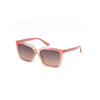 Gradient Smoke Square Ladies Sunglasses