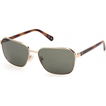 Green Rectangular Men's Sunglasses