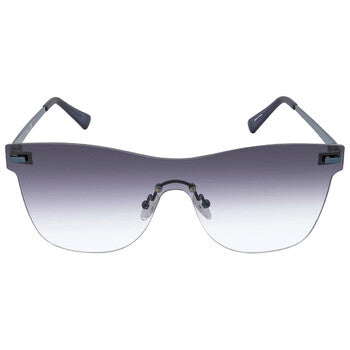 Grey Gradient Shield Men's Sunglasses