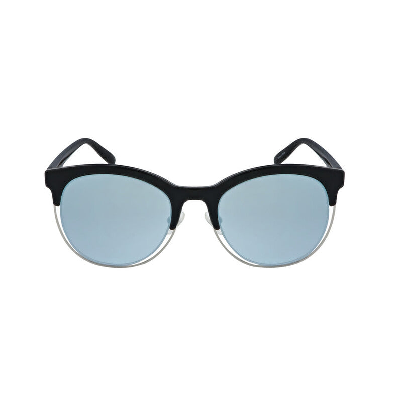 Ladies Black Round Sunglasses