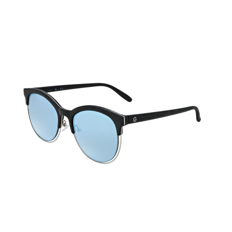 Ladies Black Round Sunglasses