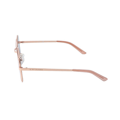 Ladies Gold Tone Pilot Sunglasses