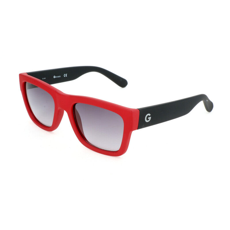 Ladies Red Geometric Sunglasses