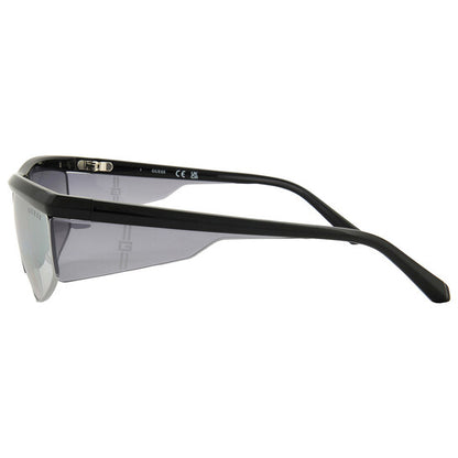 Light Grey Mirror Browline Men's Sunglasses