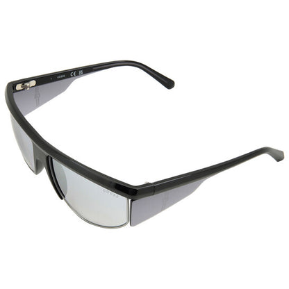 Light Grey Mirror Browline Men's Sunglasses