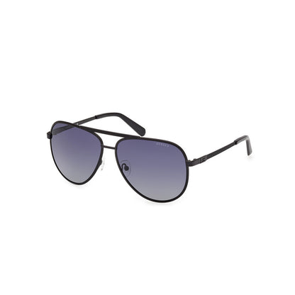 Polarized Smoke Pilot Men's Sunglasses