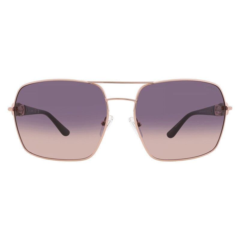 Smoke Gradient Navigator Ladies Sunglasses