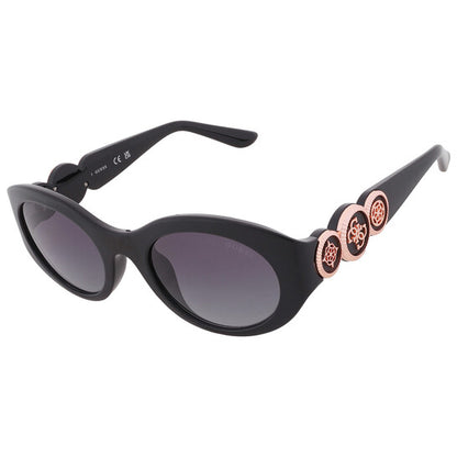 Smoke Gradient Oval Ladies Sunglasses
