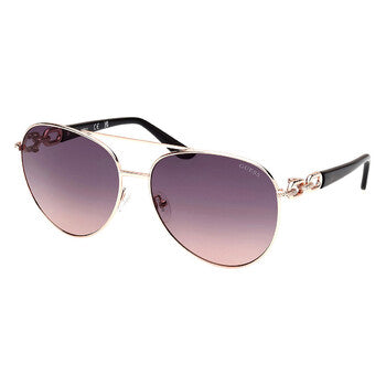 Purple Gradient Pilot Ladies Sunglasses