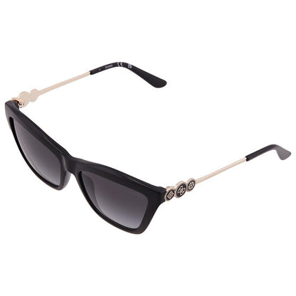 Smoke Gradient Rectangular Ladies Sunglasses
