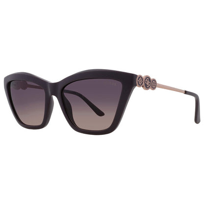 Smoke Gradient Rectangular Ladies Sunglasses