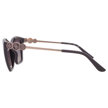 Smoke Gradient Rectangular Ladies Sunglasses