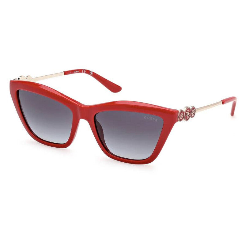 Smoke Gradient Rectangular Ladies Sunglasses