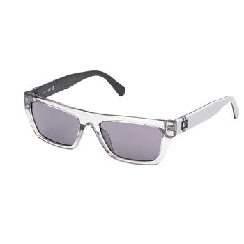 Smoke Rectangular Men's Sunglasses