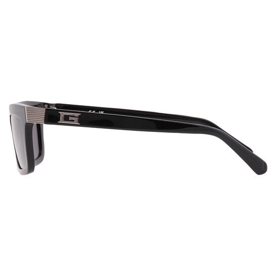 Smoke Smoke Rectangular Men's Sunglasses