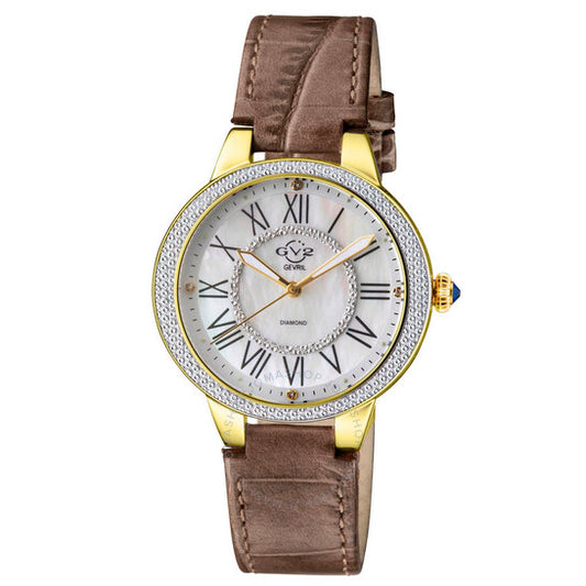 Gv2 من جيفريل، ساعة أستور II للسيدات بمينا من عرق اللؤلؤ