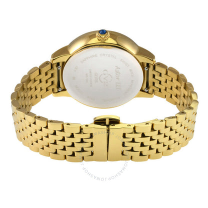 ساعة Gv2 من جيفريل، ساعة أستور 3 كوارتز للسيدات