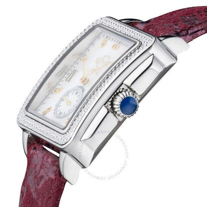 Gv2 By Gevril, Bari Diamond Mother of Pearl Dial Ladies Watch