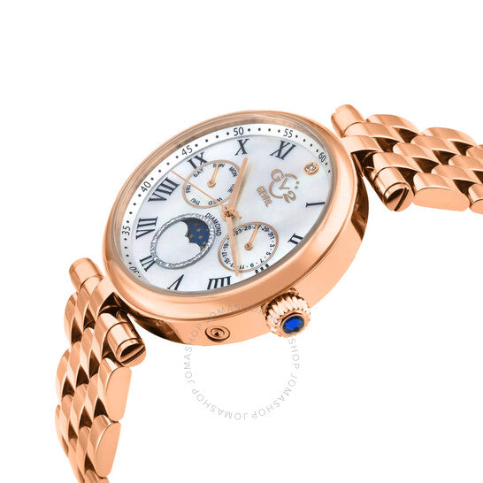 Gv2 By Gevril, Florence Mother of Pearl Dial Ladies Watch
