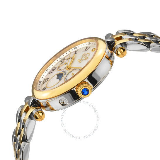 ساعة Gv2 من جيفريل، كوارتز فلورنسا للسيدات مرصعة بالألماس