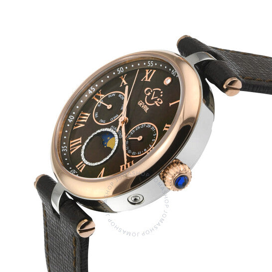 ساعة Gv2 من جيفريل، كوارتز فلورنسا للسيدات مرصعة بالألماس