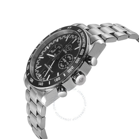 Gv2 By Gevril, Freccia Chronograph Quartz Black Dial Men's Watch
