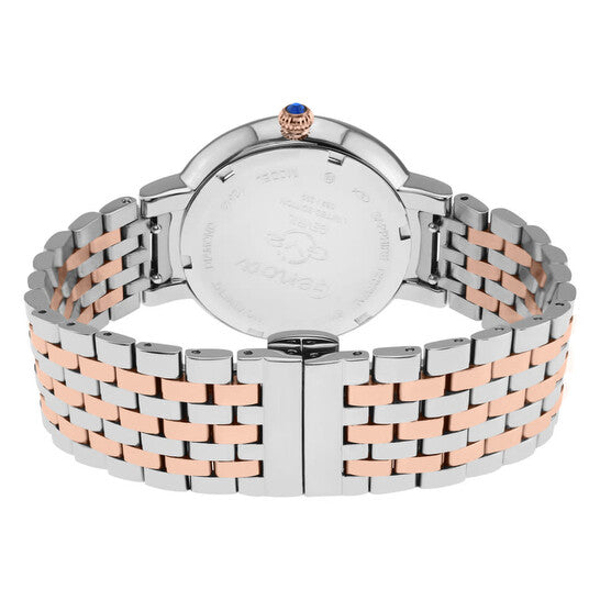 Genoa Mother of Pearl Dial Quartz Moon Phase Diamond Ladies Watch