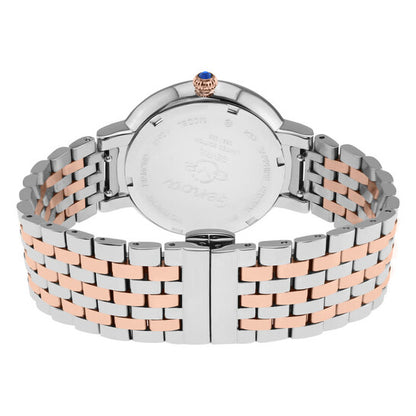 Genoa Mother of Pearl Dial Quartz Moon Phase Diamond Ladies Watch