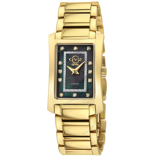 Gv2 By Gevril, Luino Diamond Mother of Pearl Dial Ladies Watch