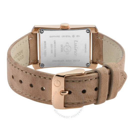 Gv2 By Gevril, Luino Diamond Mother of Pearl Dial Ladies Watch