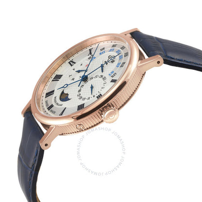 Gv2 By Gevril, Maestro Quartz Moon Phase Silver Dial Men's Watch