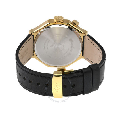 Gv2 By Gevril, Marchese Quartz Black Dial Men's Watch